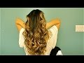 How to soft bohemian style curls