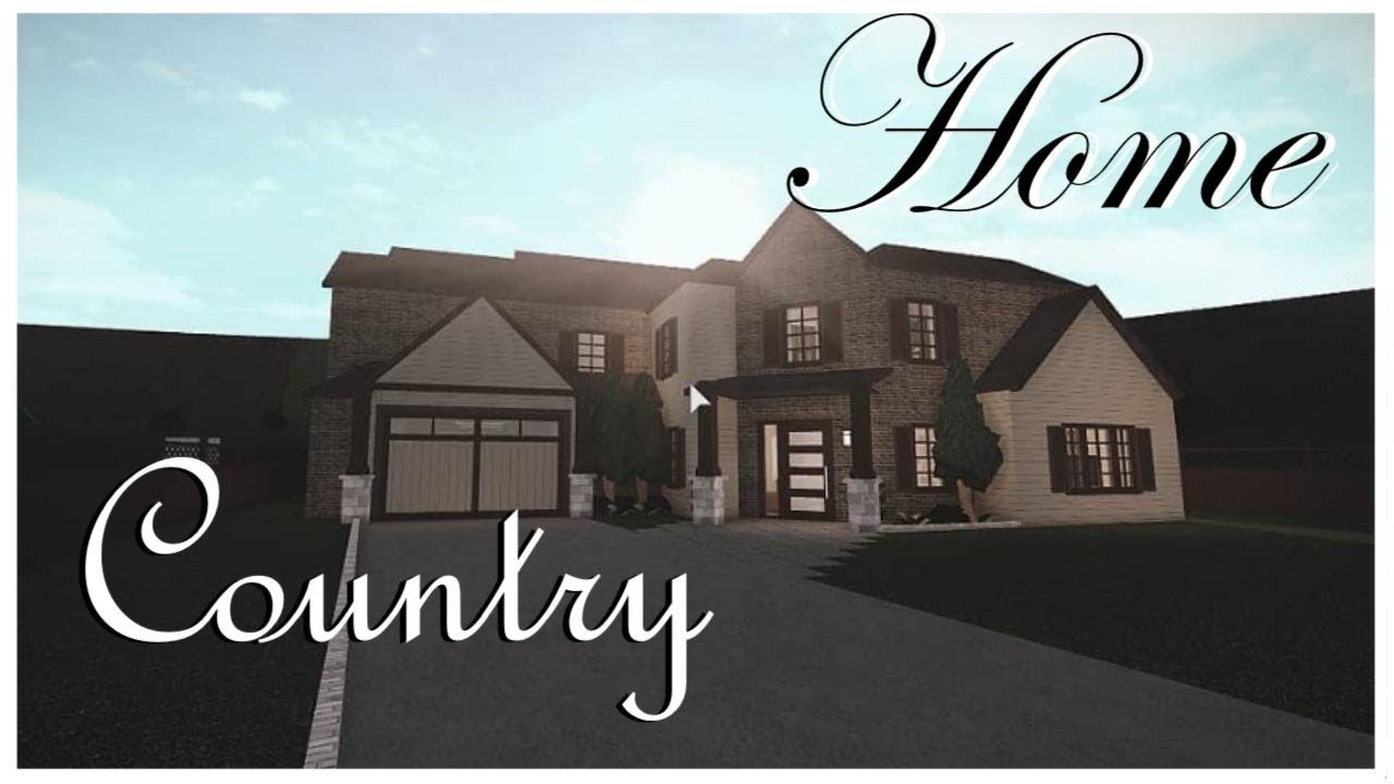 Roblox Bloxburg Country Roleplay House Speed Build Tour