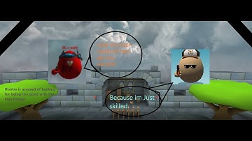 I destroyed this guy with the Free Ranger, and he accused me of hacking | Shell Shockers