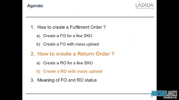 【LAZADA教程】Fbl Tutorial