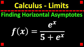 Finding Horizontal Asymptotes using Limits