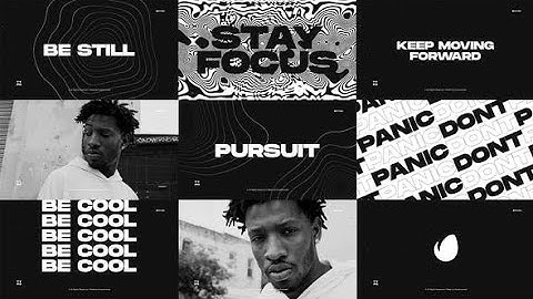 Short Stomp Dynamic Typography Opener — After Effects template