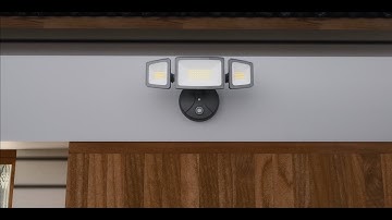 Onforu 55W LED Dusk to Dawn Security Lights Come With A Remote