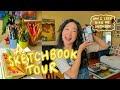 sketchbook tour 📒✏️