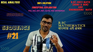 Subsequence | Sequence | Real Analysis by DR Colleger