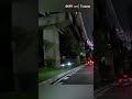 Caught on camera: Chongqing's light-rail train emerges like a 'dragon' from underground