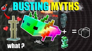 Busting minecraft myths | minecraft in hindi