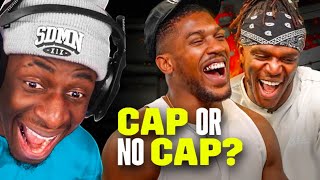 CAP OR NO CAP: KSI vs Anthony Joshua (Can KSI Beat Tommy Fury?)