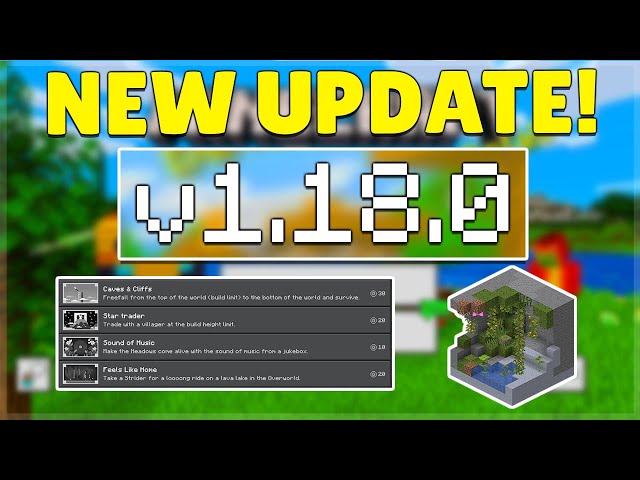 MCPE 1.18.10.21 BETA WILD UPDATE TOGGLE! Minecraft Pocket Edition Java  Parity & Bug Fixes! 