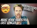 Tips on making your hair last longer  how to make your hair last over night  static hair hack