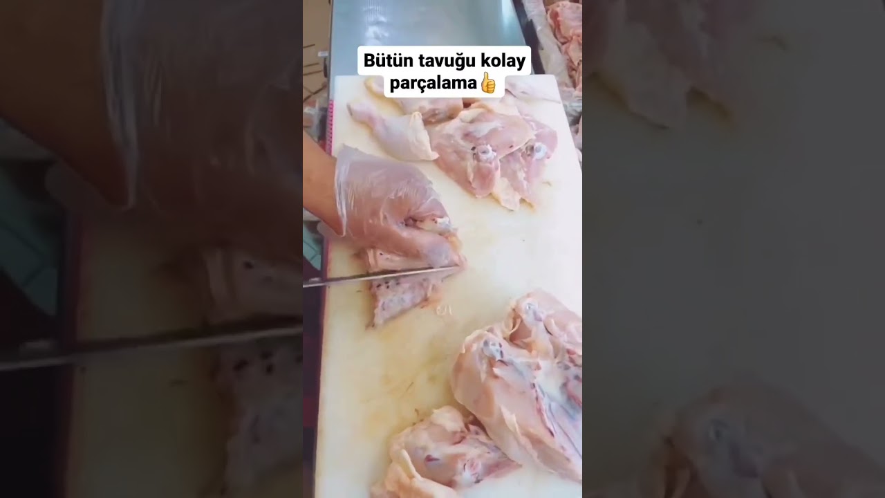 Bütün tavuk nasıl parçalanır #yemektarifi Bütün tavuk nasıl parçalanır #yemektarifi