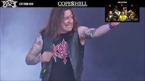 Baest Live @ Copenhell 2019 FULL SHOW with band reactions