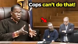 Information When a Judge Holds a Corrupt Cop Accountable in Court! Update