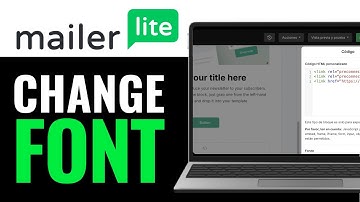 How To Change Font in MailerLite Email 2025 (Step-by-Step)