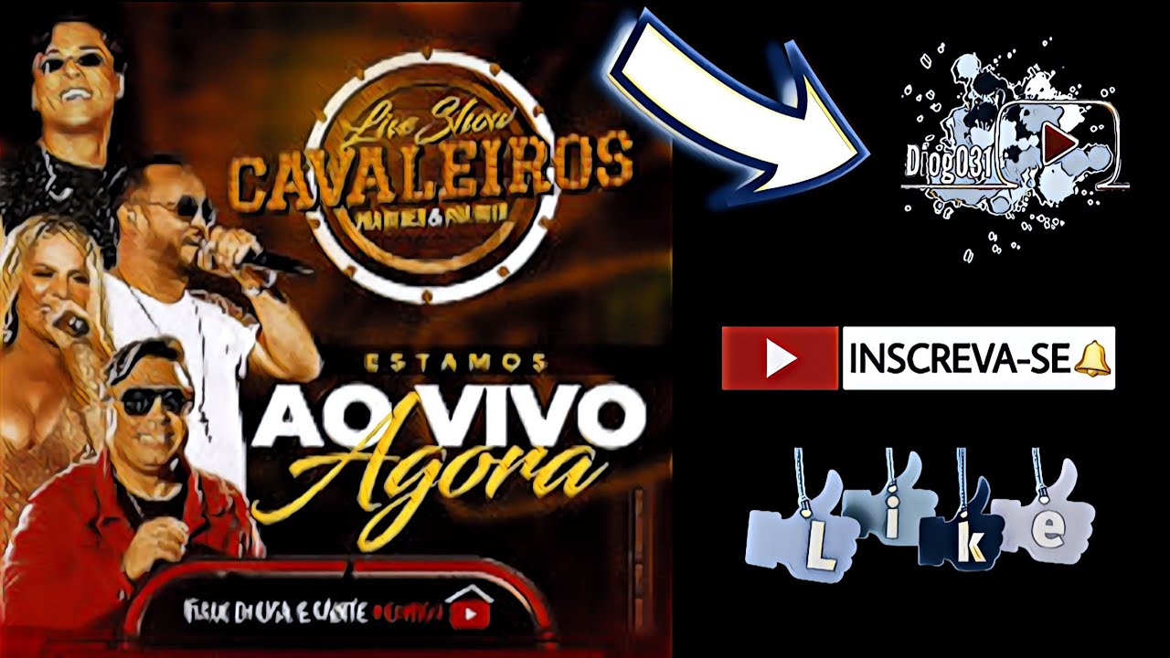 CAVALEIROS DO FORRÓ LIVE EM CASA (Diog031) YouTube CAVALEIROS DO FORRÓ LIVE EM CASA (Diog031) YouTube
