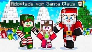 Me ADOPTA SANTA CLAUS en MINECRAFT 🎅🏻🎄 | LINGAMES MINECRAFT