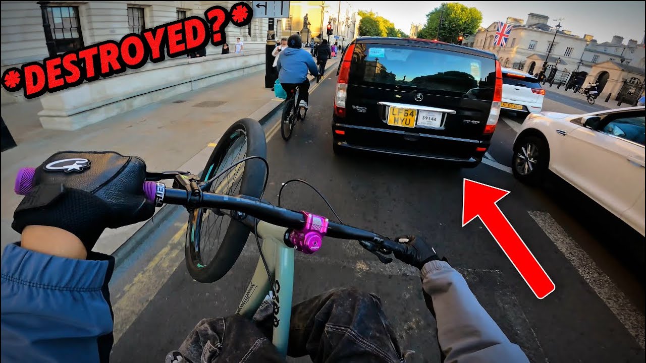 GOPRO POV КОЛЕСА В ЛОНДОНЕ *МОЙ ВЕЛОСИПЕД СЛОМАЛСЯ*…