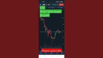 #uniswap ||UNI short term target buy&sell#uni price prediction#shorts