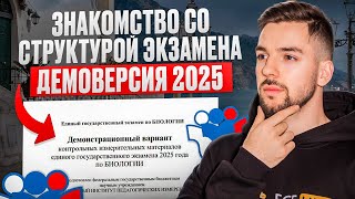 Знакомство со структурой экзамена. Демоверсия 2025