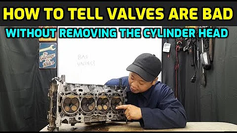 HOW TO CHECK FOR BURNT, BENT OR BROKEN INTAKE AND EXHAUST VALVES WITHOUT REMOVING CYLINDER HEAD