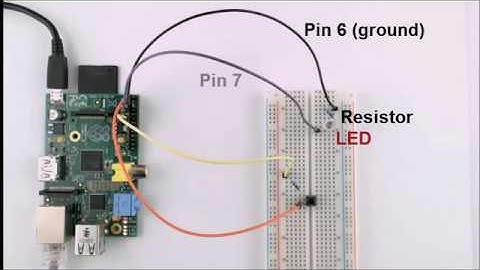 Raspberry Pi :Simple Button Input with the Raspberry Pi tutorial part #13