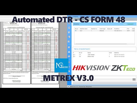 GUMAWA NG DAILY TIME RECORD (DTR REPORT) FORM 48