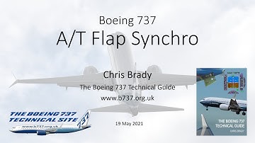 737 Autothrottle Flap Synchro