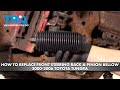 How to Replace Front Steering Rack  Pinion Bellow 2000-2006 Toyota Tundra