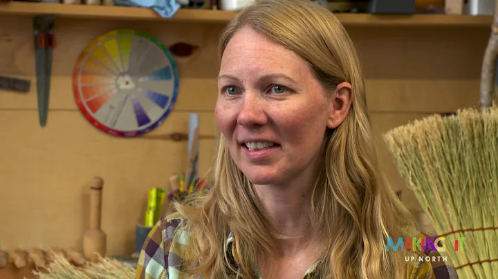 Broommaker Marybeth Garmoe in Action