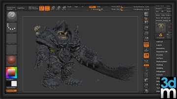 Multi-Map Exporter in Zbrush - 3dmotive