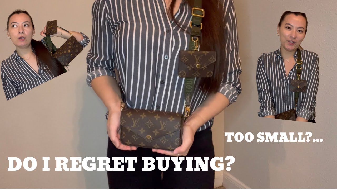 Louis Vuitton Felicie Strap & Go Pochette Shoulder Bag