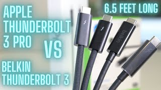 $129 Apple Thunderbolt 3 2 Meter Cable Review!