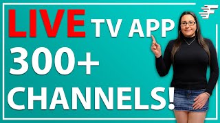 FREE LIVE TV APP & TV GUIDE  |  NO SIGN UP  |  NO VPN  |  300+ CHANNELS image