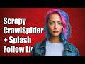 Scrapy CrawlSpider + Splash: how to follow links through linkextractor?