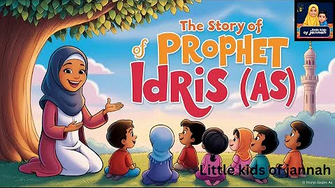 The Incredible Story of Prophet Idris (AS) | Little kids of jannah | Islamic Stories for Kids