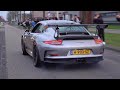 Supercars going flatout on the street  992 gt3rs novitec svj brabus 992 sf90 lp640 r8 v10 plus