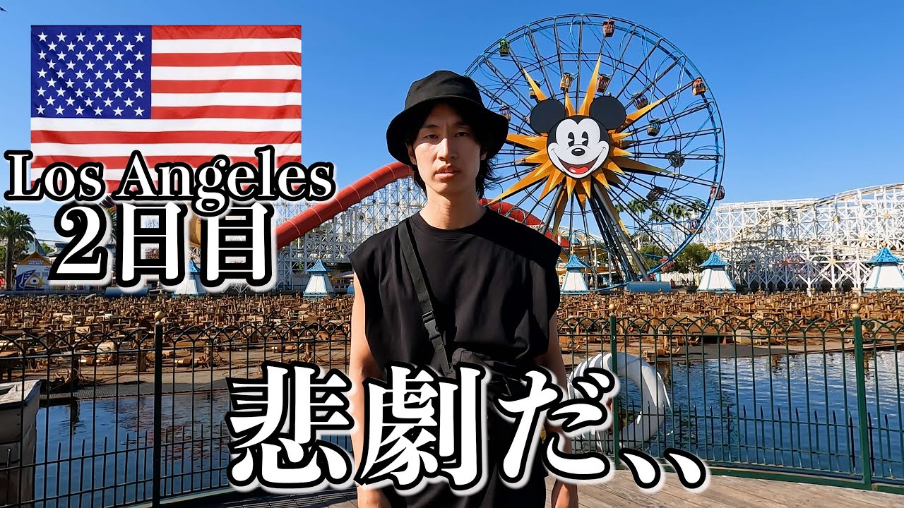 アメリカで人生2度目のディズニー行ったらこうなりました..【2日目｜ロサンゼルス】
