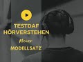 TestDaf Hörverstehen | Modellsatz | NEU