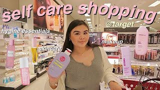 SELF CARE & HYGIENE SHOPPING AT TARGET *valentines edition* skincare, HUGE haul, makeup & essentials