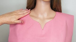 A Clever Trick Youll Want To Know The Secret Of This V-Neck