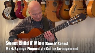 Sweet Child O' Mine, Guns N' Roses. Mark Sganga solo Fingerstyle Guitar arrangement.