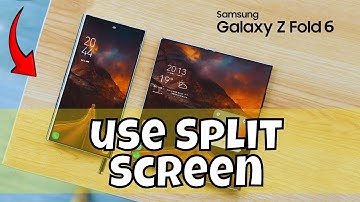 Samsung Galaxy Z Fold 6 How to use Split Screen || Multitasking