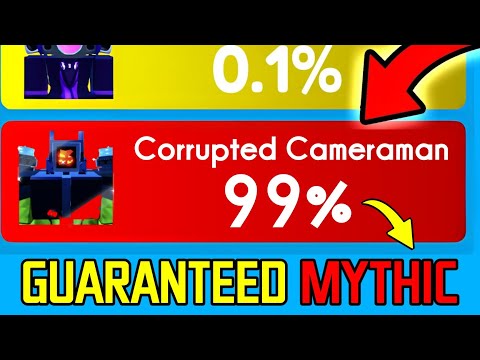 *Real*Get Corrupted Cameraman In 2 Hours - Toilet Tower Defense