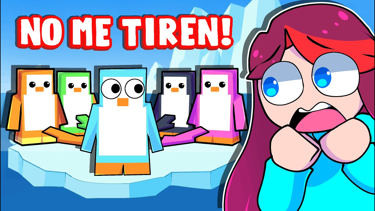 ¡NO ME TIREN DEL HIELO!💥😭 ROBLOX KNOCKOUT