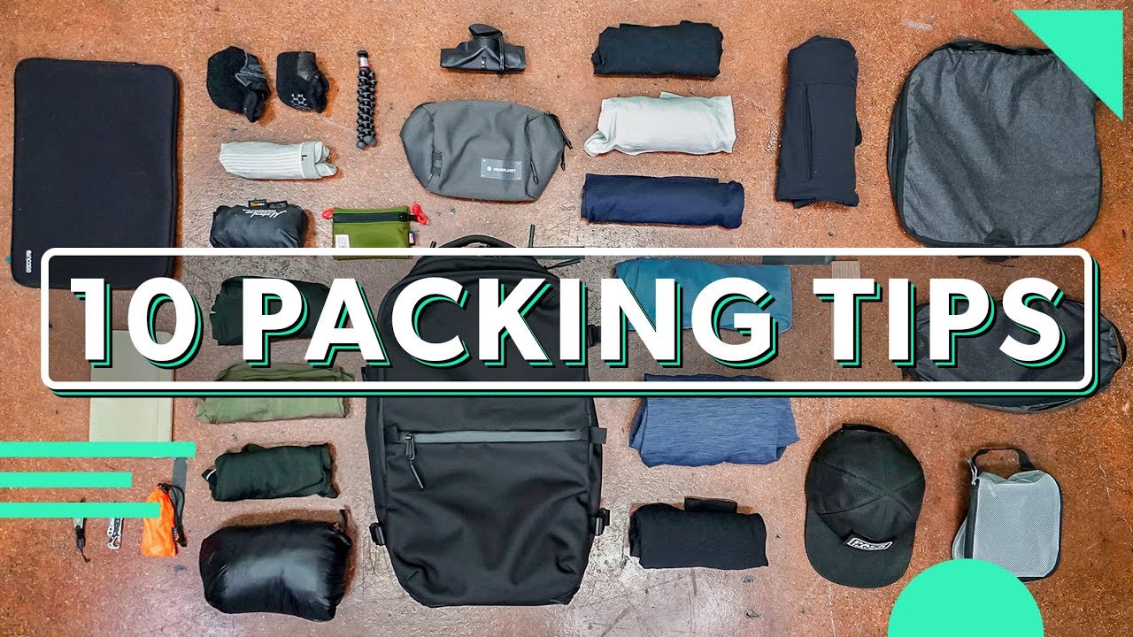 10 Minimalist Packing Tips For Your Next Trip & How To Pack Better For ...