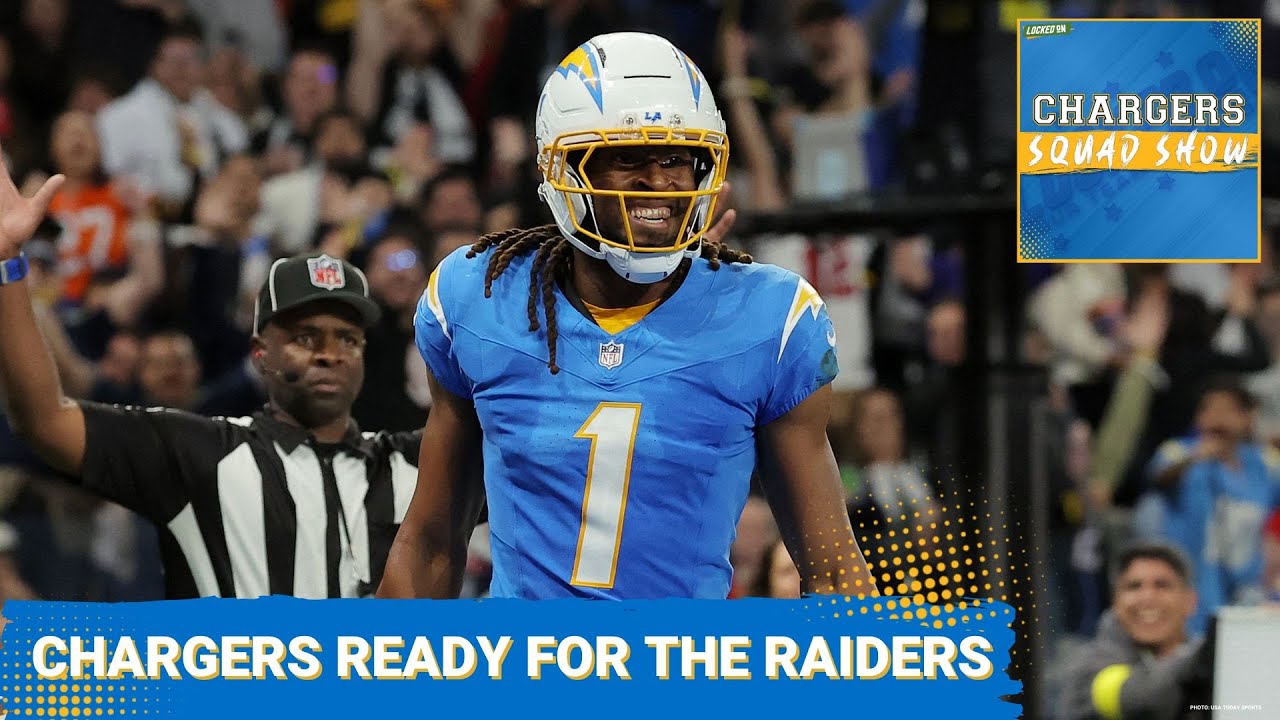 CHARGERS SQUAD SHOW: Chargers getting ready for the Raiders in Vegas