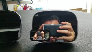 Scott Drake GM Convex Side Door Mirrors vs Stock