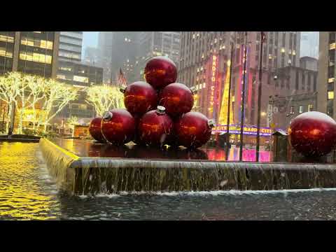 This Snow Walk in NYC Feels Like a Movie ❄️