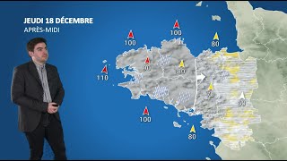 Bulletin Météo Pour Le Jeudi 18 Décembre 2025