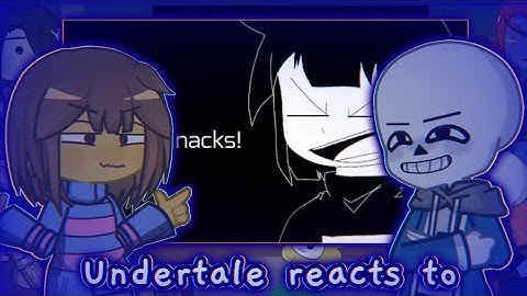 Undertale reacts to No hit Sans in a Nutshell